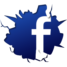 Torn Facebook Logo